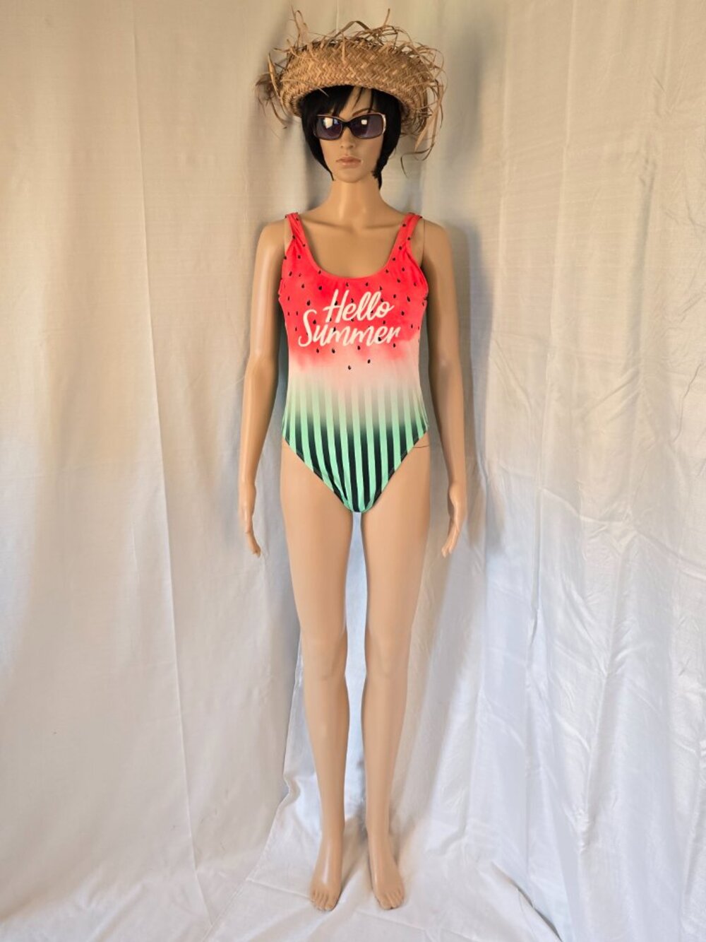 Watermelon One Piece Bathing Suit